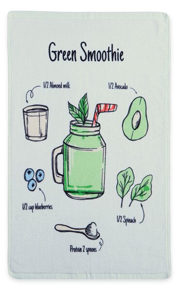 Πετσέτα Κουζίνας (40x60) Nef-Nef Homeware Smoothie Aqua