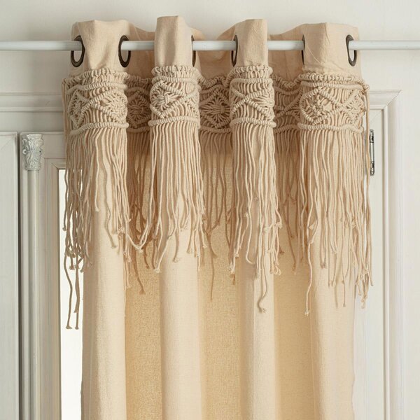 Κουρτίνα (140x260) Με Τρουκς A-S Rituality Macrame 168851