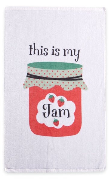 Πετσέτα Κουζίνας (40x60) Nef-Nef Homeware My Jam White