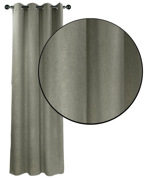 Κουρτίνα Συσκότισης (140x270) Με Τρουκς Das Home 2248 Anthracite