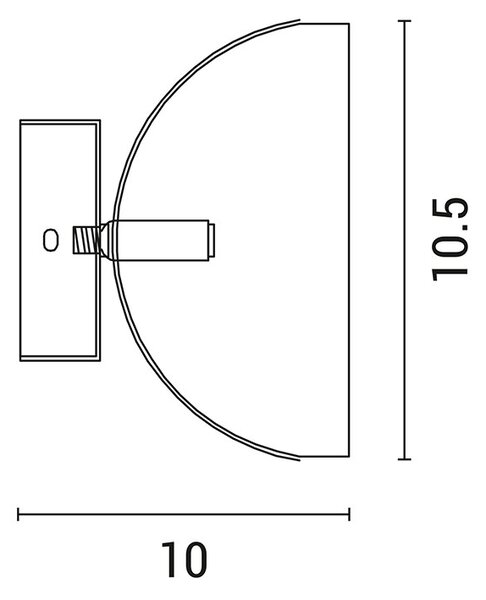 Απλίκα Τοίχου LED Eurolamp 144-55003