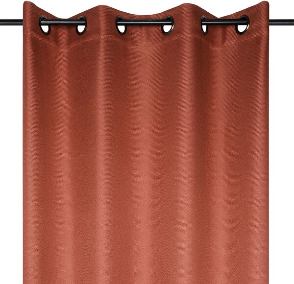 Κουρτίνα Παραθύρου (140x180) Με Τρουκς S-F Copenhague Terracotta R48937005