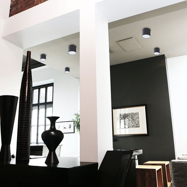 Φωτιστικό Πλαφονιέρα LED Viokef Jaxon Black 4157301