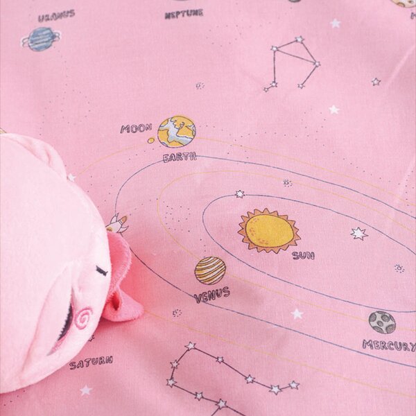 Σεντόνι Λίκνου Επίπεδο (80x110) Rythmos Venus Pink