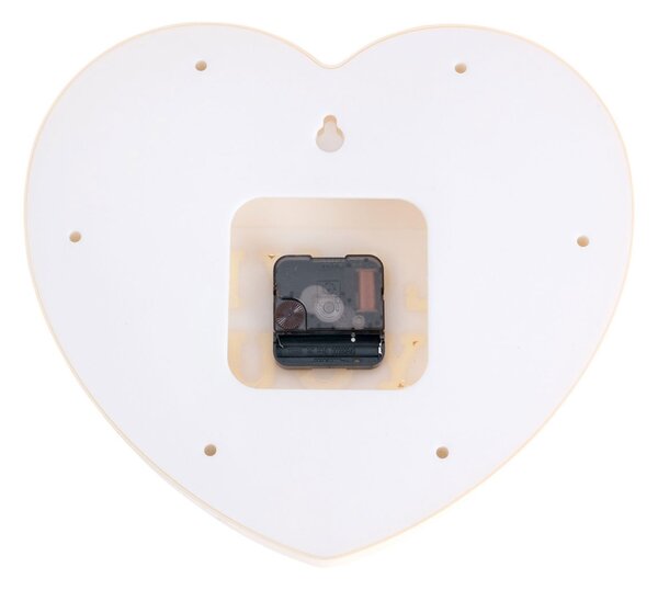Ρολόι Τοίχου (27x6x30) Karlsson Heart Candy Soft Yellow