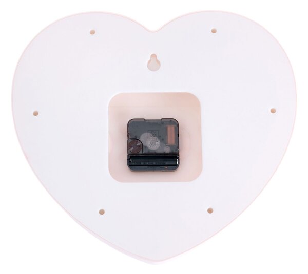Ρολόι Τοίχου (27x6x30) Karlsson Heart Candy Soft Pink