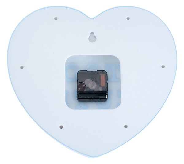 Ρολόι Τοίχου (27x6x30) Karlsson Heart Candy Soft Blue