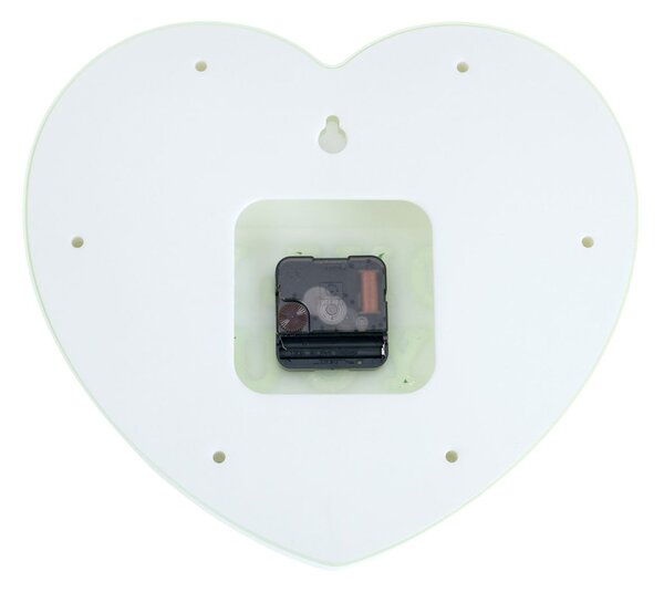 Ρολόι Τοίχου (27x6x30) Karlsson Heart Candy Soft Green