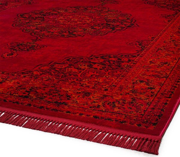 Χαλί Διαδρόμου (80x150) Βιοκαρπέτ Mauri 02278A Burgundy