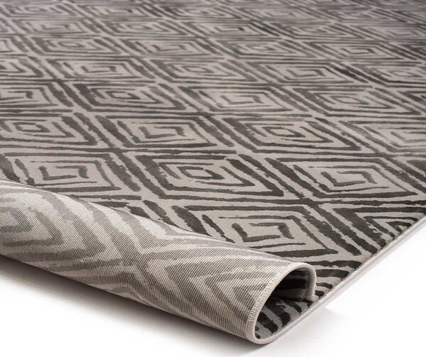 Χαλί Διαδρόμου (80x150) Βιοκαρπέτ Cezar 16614/G04 Grey