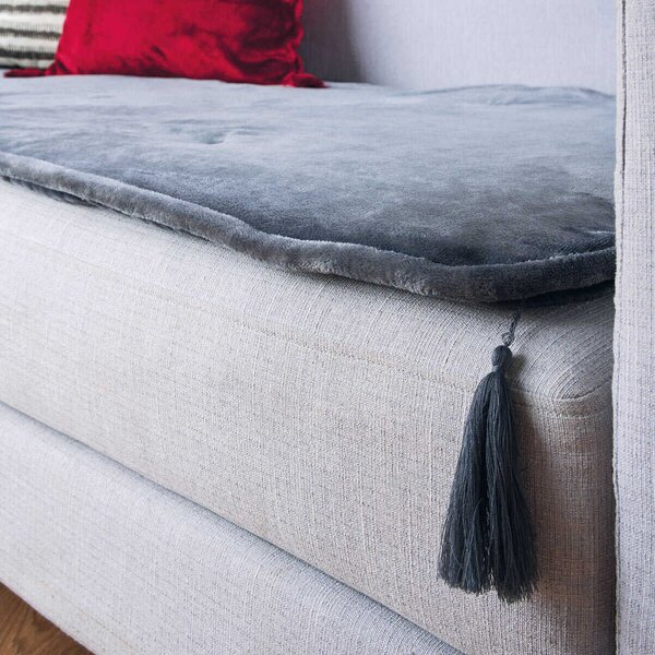 Ανώστρωμα Καναπέ (75x190) Kentia Stylish Ivanna 24 Dark Grey