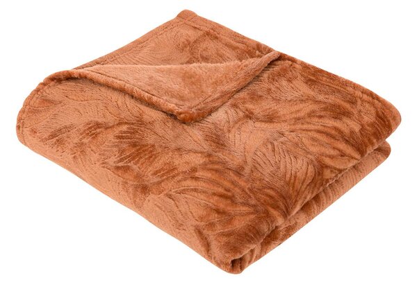 Κουβέρτα Καναπέ Fleece (125x150) A-S Ryo Terracotta 204418B