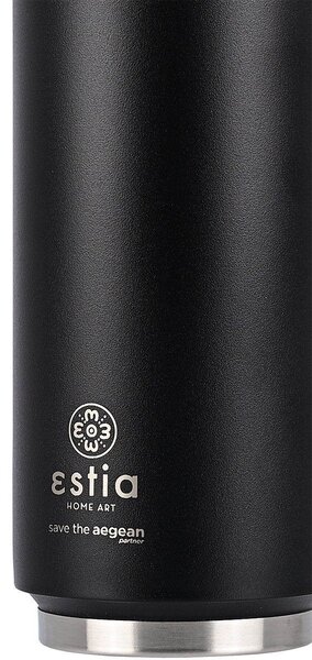 Ποτήρι Θερμός 500ml Estia Save The Aegean Midnight Black 01-7843