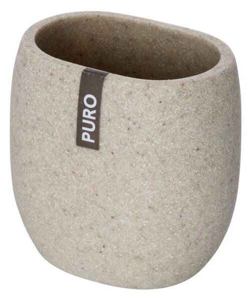 Ποτηροθήκη Μπάνιου Wenko Puro Beige 20474100