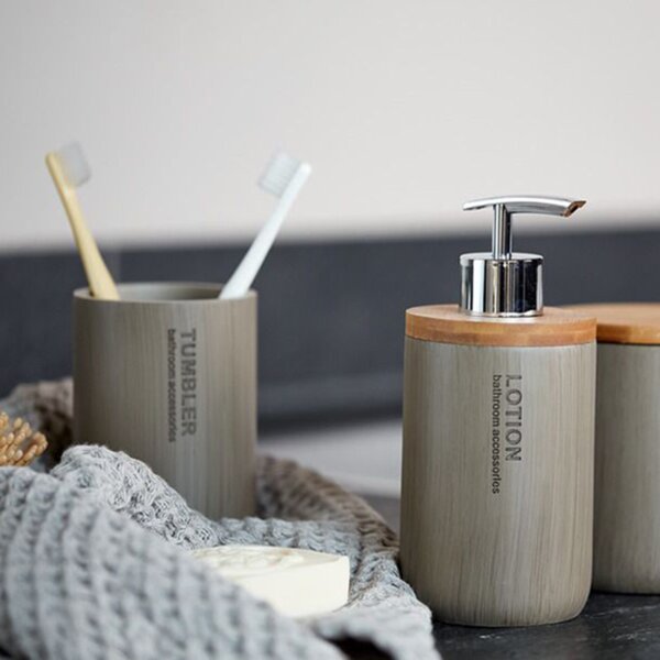 Dispenser Μπάνιου 310ml Wenko Palo Taupe 22034100