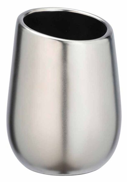 Ποτηροθήκη Μπάνιου Wenko Badi Chrome Matt 24137100