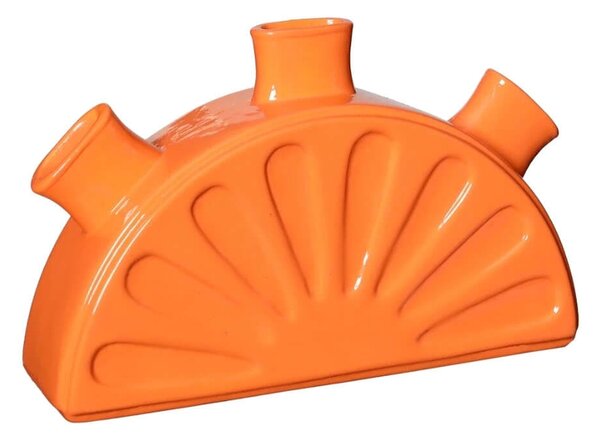 Διακοσμητικό Βάζο Lemon με διαστάσεις 19x5.5x12cm - Orange
