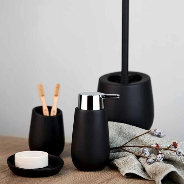 Σαπουνοθήκη Wenko Badi Black 23653100
