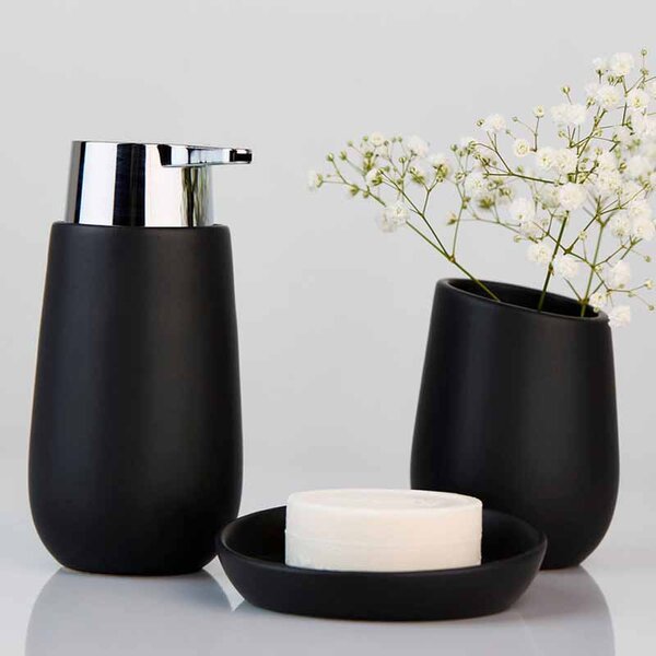 Σαπουνοθήκη Wenko Badi Black 23653100