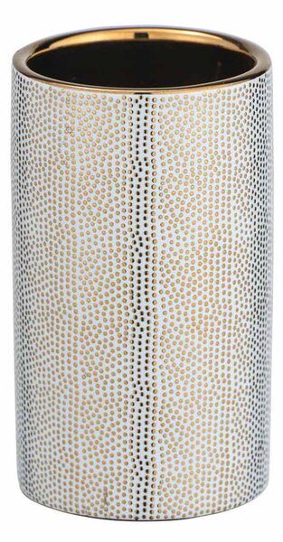 Ποτηροθήκη Μπάνιου Wenko Nuria White/Gold 24184100