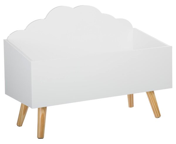 Κουτί Αποθήκευσης Παιχνιδιών (58x28x45.5) A-S Cloud White 127156B