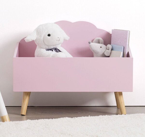 Κουτί Αποθήκευσης Παιχνιδιών (58x28x45.5) A-S Cloud Pink 127156A