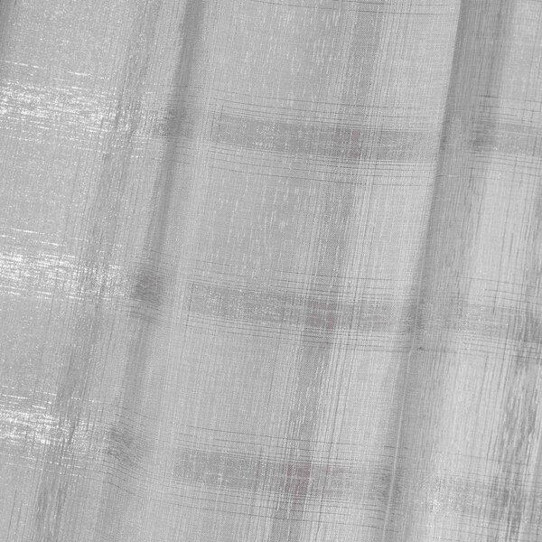 Σετ Κουρτίνες Παραθύρου (70x200) Με Τούνελ L-C Candide Gris 1625935