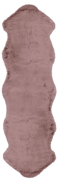 Χαλί Διαδρόμου Γούνινο (60x220) Βιοκαρπέτ Lapin Skin 07 Pink