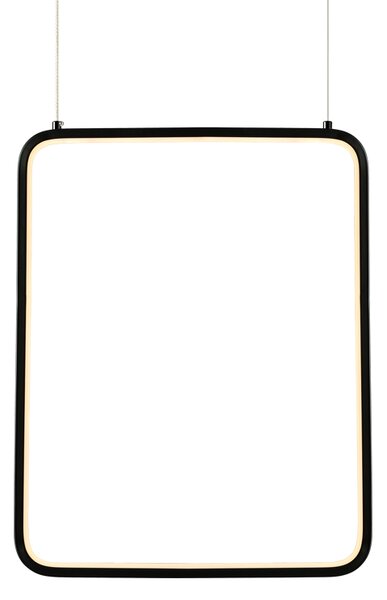 Φωτιστικό Οροφής Μονόφωτο LED Aca Symetria V30LEDP36BK Black