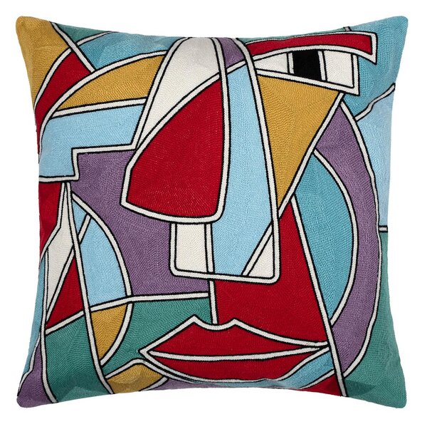 Διακοσμητική Μαξιλαροθήκη (45x45) Silk Fashion Polygazo102