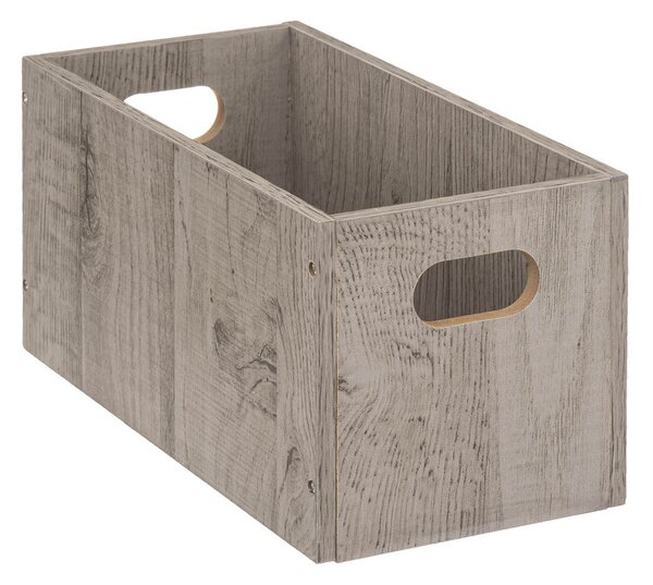 Κουτί Αποθήκευσης (15x31x15) F-V Wooden Grey 181268A