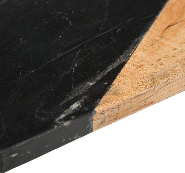 Πλατώ Σερβιρίσματος (15x30) S-D Black Marble 173702B