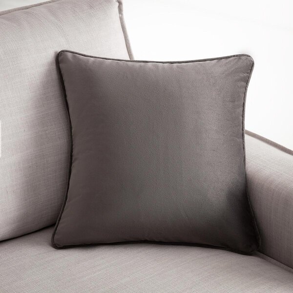 Διακοσμητική Μαξιλαροθήκη Βελουτέ (43x43) Gofis Home Winter Shadow Grey 711/48