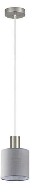 Φωτιστικό Οροφής Μονόφωτο Homelighting 77-8421 Nickel/Grey