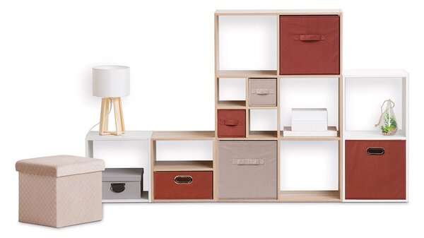 Κουτί Αποθήκευσης (31x31x31) F-V Velvet Storage Sienne 160455I