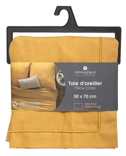 Μαξιλαροθήκη Oxford (50x70) A-S D'Oreiller Ochre 178571R
