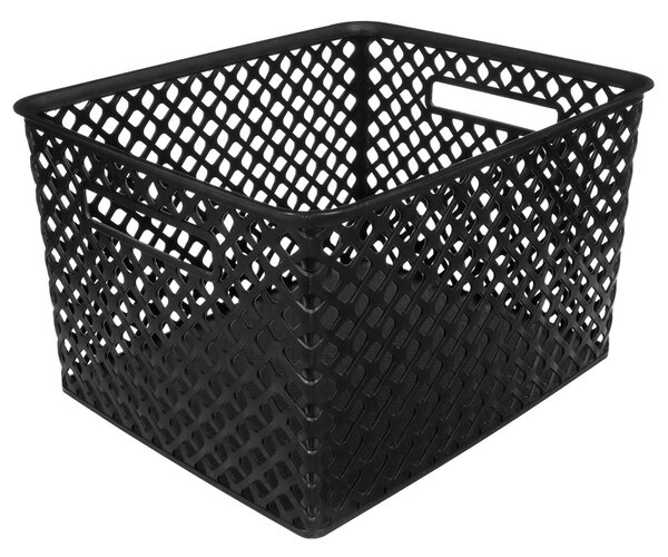 Καλάθι Αποθήκευσης (30.5x37x22) F-V Folk Black 138802A