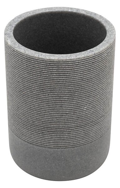 Ποτηροθήκη Μπάνιου (Φ7x10) Estia Stone Grey 02-13387