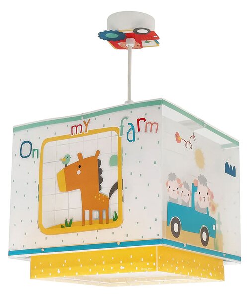 Παιδικό Φωτιστικό Οροφής Μονόφωτο Ango My Farm 63402