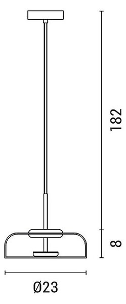 Φωτιστικό Οροφής Μονόφωτο LED Eurolamp 144-15040