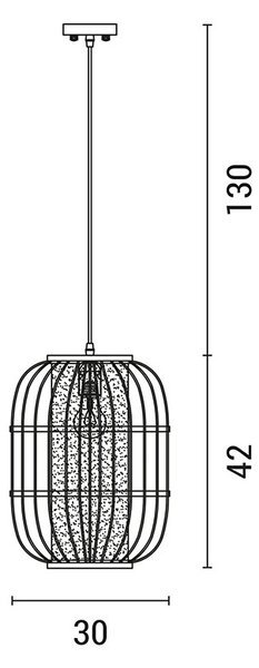 Φωτιστικό Οροφής Μονόφωτο Eurolamp 144-31005