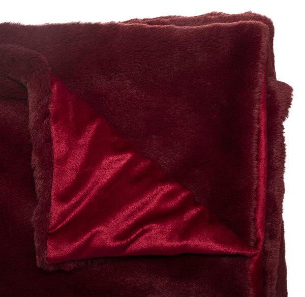 Γούνινη Κουβέρτα Καναπέ (125x150) A-S Red Fur 172170R