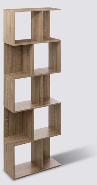 Βιβλιοθήκη Δαπέδου 10 Θέσεων (60x23.5x179) F-V Oak Novia 193520