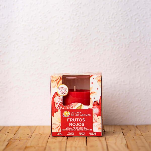 Κερί Αρωματικό 140gr La Casa De Los Aromas 047825 Κόκκινα Φρούτα