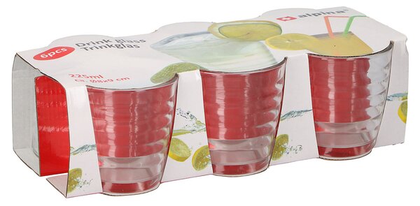 Ποτήρια Νερού 225ml (Σετ 6τμχ) Alpina 871125286516