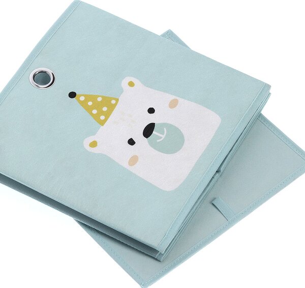Κουτί Αποθήκευσης (28x28x28) Z-L Icebear Mint 14424