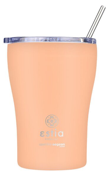Ποτήρι Θερμός 350ml Estia Save The Aegean Peach Fuzz 01-23416