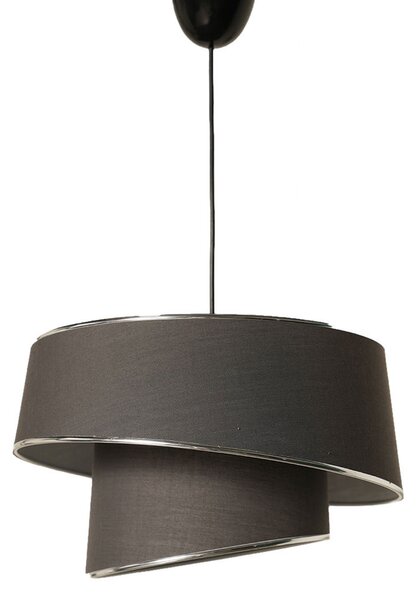 Φωτιστικό Οροφής Μονόφωτο A-G Barette 390FLH1631 Anthracite/Silver