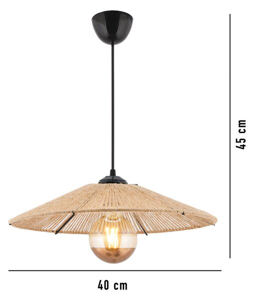 Φωτιστικό Οροφής Μονόφωτο A-G Merten 390FLH1836 Camel