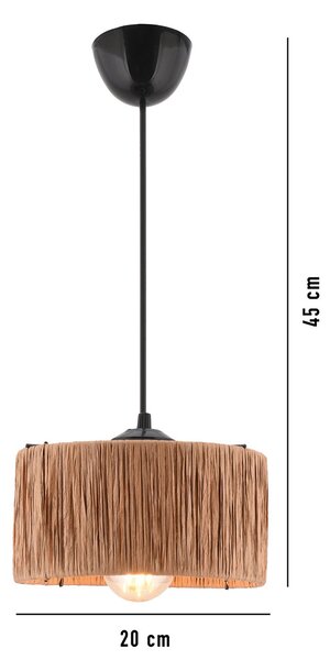 Φωτιστικό Οροφής Μονόφωτο A-G Viola 390FLH1839 Natural